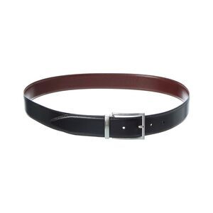 Bruno Magli Marco Reversible Leather Belt, Black